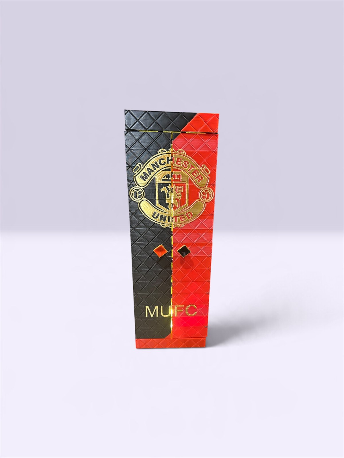 Man united Bottle Display