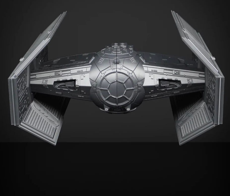 Star Wars Titan Fighter model, built