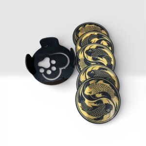 Koi Carp Drinks Coaster